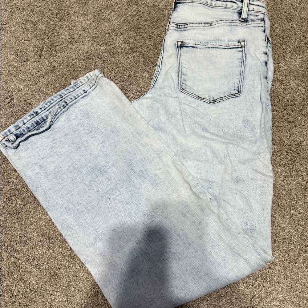 Women's Light Blue Flare Jeans